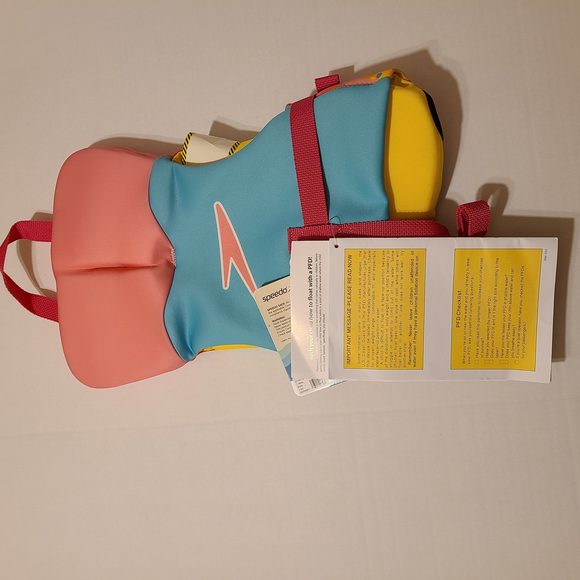 Speedo Baby Swim Infant Begin to Swim Flotation Life Vest - Picture 6 of 7